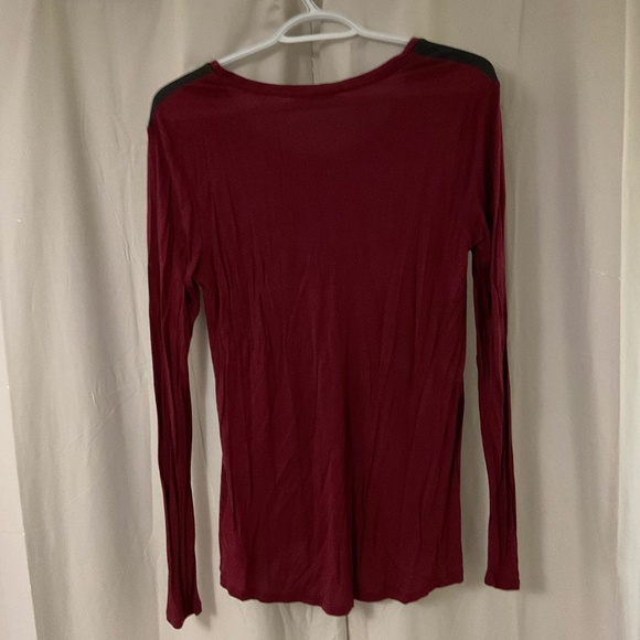 Guess Maroon and Black Shirt Size M - Picture 4 of 9
